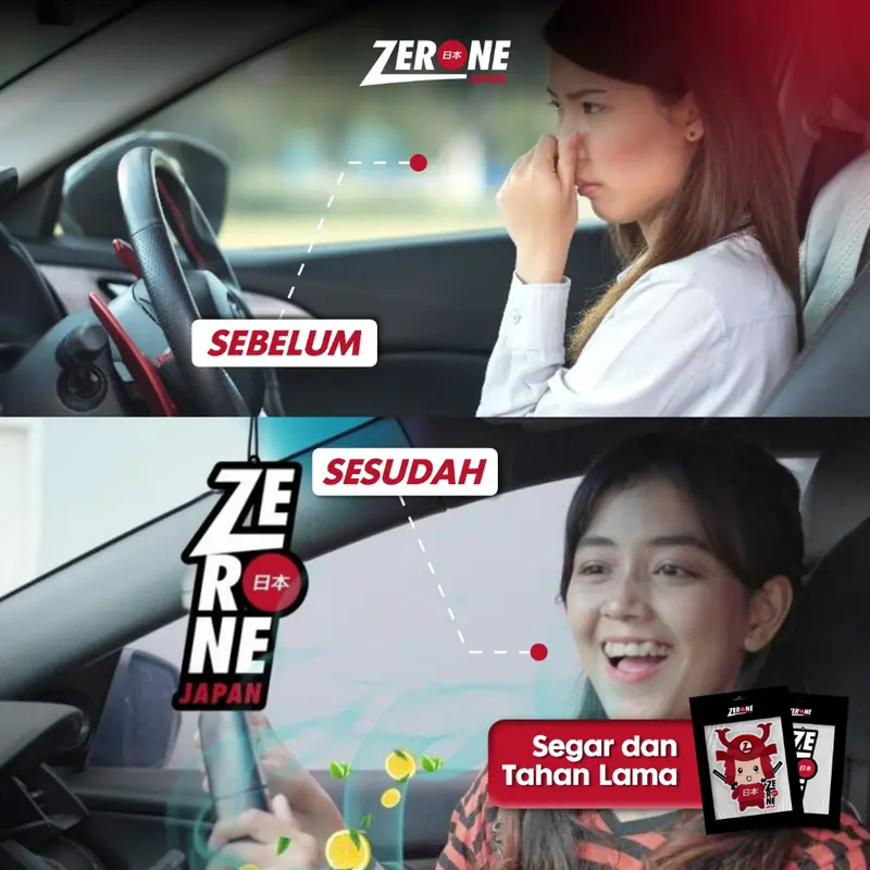 ZERONE Parfum Mobil - Tahan Lama Recommended Mewah Gantung Wangi Anti Mual Segar Banyak Aroma 2