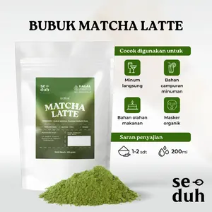Seduh Tea & Tisane | Bubuk Matcha Latte / Matcha Latte Powder 100 Gram