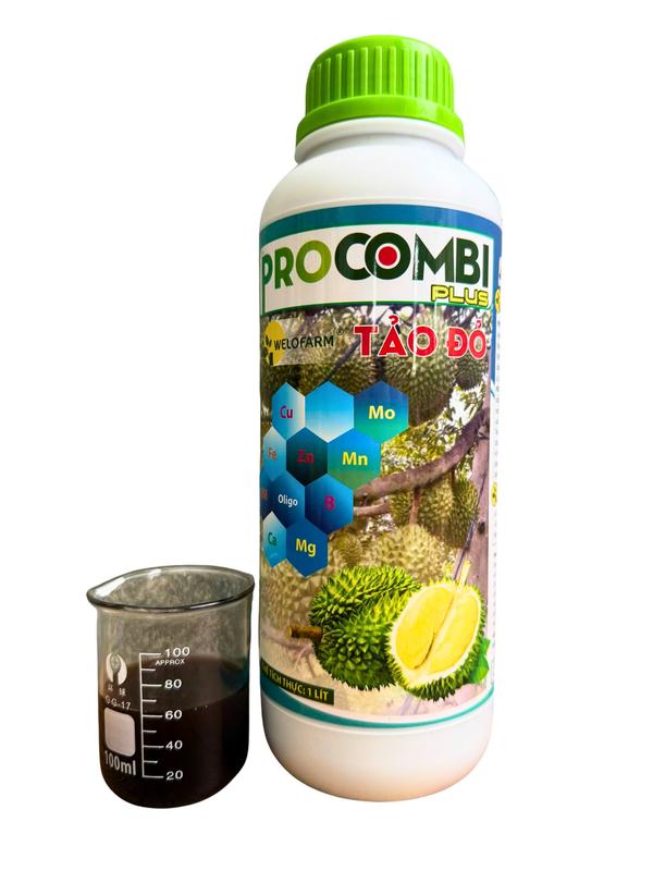 Phân Bón Vi Lượng PROCOMBI Plus Lá Xanh Dày Khoẻ, Giúp Bông Trổ Đều, Sáng Mắt Cua