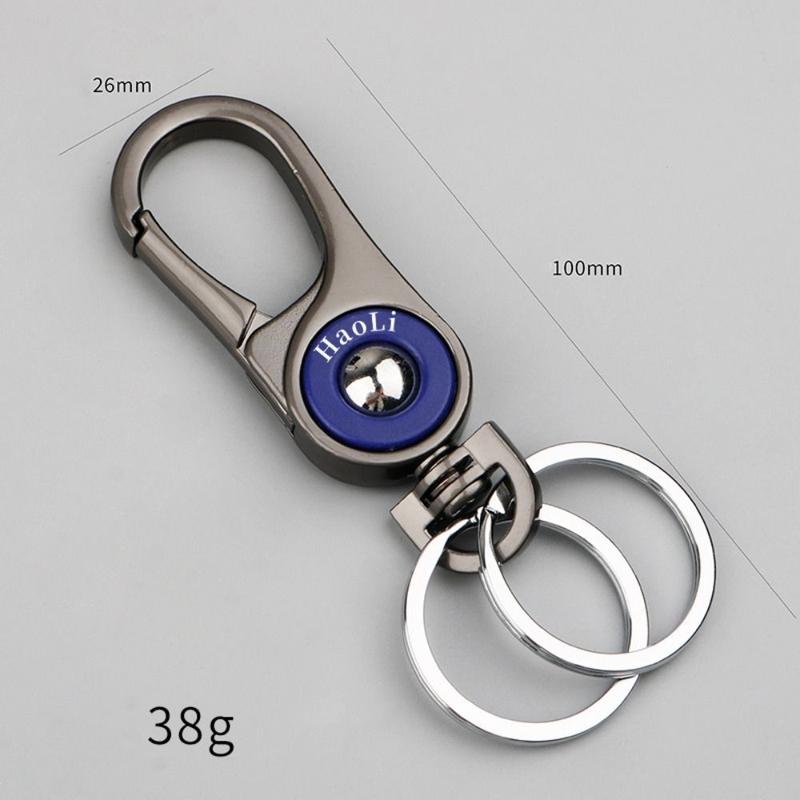 Móc khóa Carabiner, hợp kim titan và kẽm, phong cách doanh nhân, được đánh bóng, thích hợp cho chìa khóa ô tô, phong cách doanh nhânDây Chuyền Chìa Khóa Titan, Chống Vân Tay, Chống Gỉ, Thích Hợp Làm Mặt Dây Chuyền Chìa Khóa 2