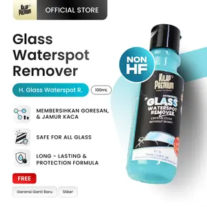 Kilap Premium - Hydrogel Glass Waterspot Remover Penghilang Jamur Kaca Mobil, Pembersih Jamur Air Kaca Yang Aman Untuk Semua Jenis Kaca Dan Body Mobil