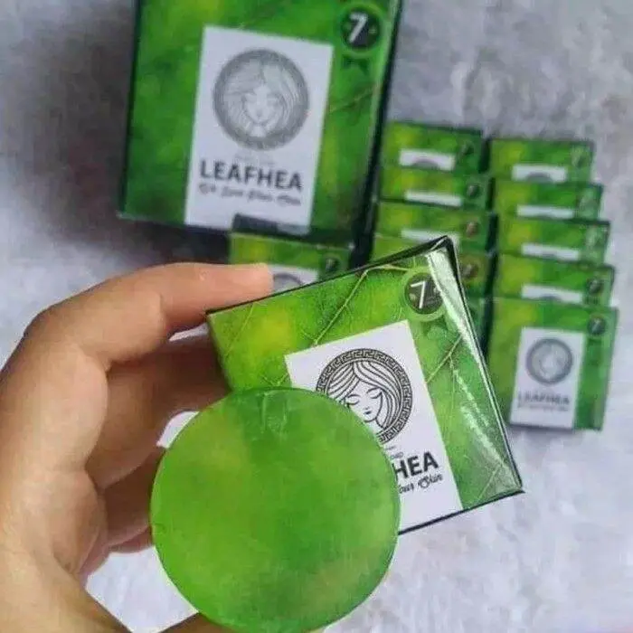 Paket 5 Pcs sabun Leafhea Glutha Soap 20g Original bpom