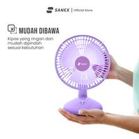 Gambar SANEX Kipas Angin Meja 6 Inch FD-0688 - Ungu dari SANEX ID Kab. Tangerang 5 Tokopedia