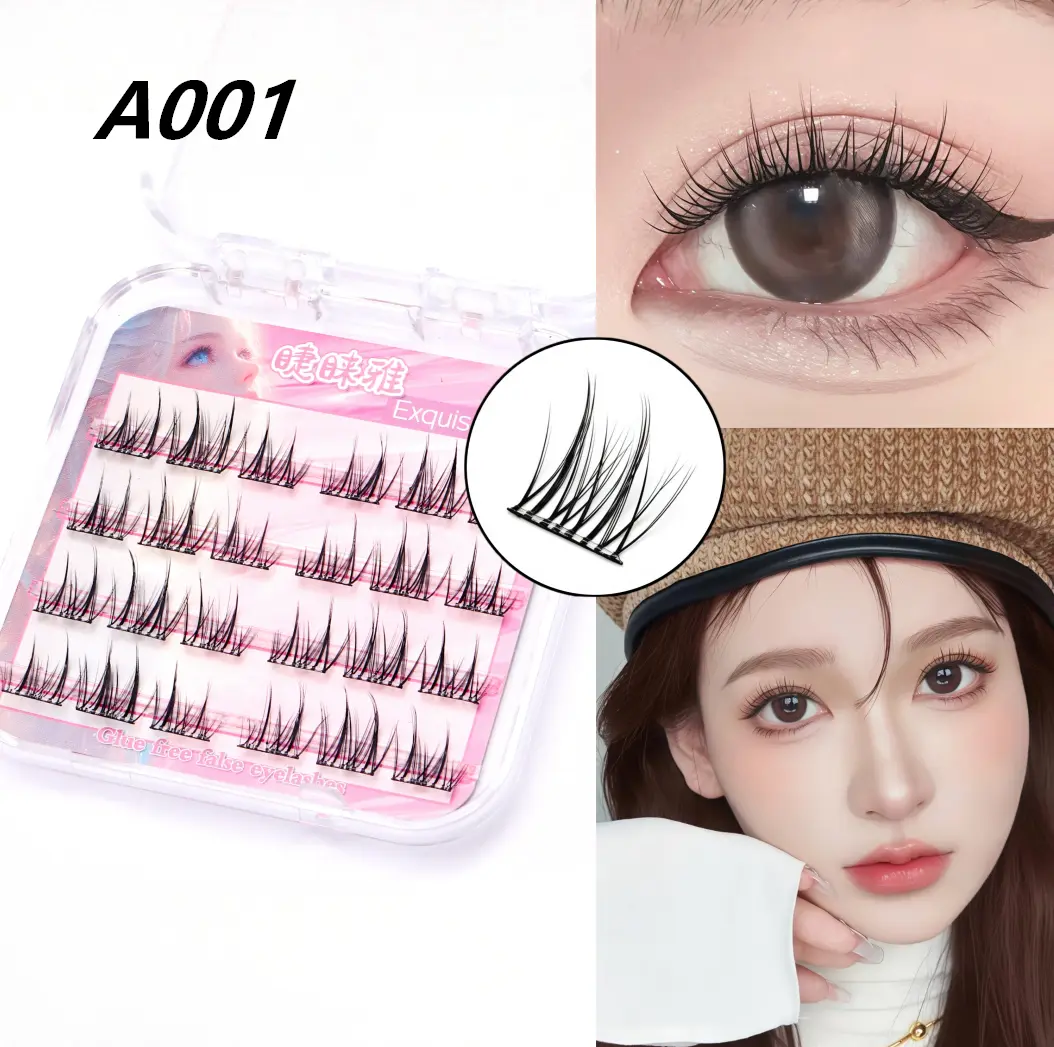 Bulumata tanpa lem/ individual lashes 11-13mm bulu mata panjang langsung tempel