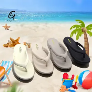 Gaya Ace Sandal Jepit Wanita Mode Terbaru Eva Rubber Phylone Ringan Anti Licin Lembut Harga Terjangkau Warna Black Size 36-40