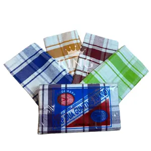 Serbet Dapur Jumbo Dua Gunting Motif Kotak Besar Full Cotton - Kain Lap Serbaguna Peralatan Masak