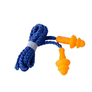 Earplug Corded Kotak Penutup Safety Telinga Ear Plug Tali Kain