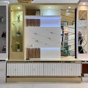 Backdrop TV Leona UK 180x200 untuk TV Maksimal 50 inch Banyak Pilihan