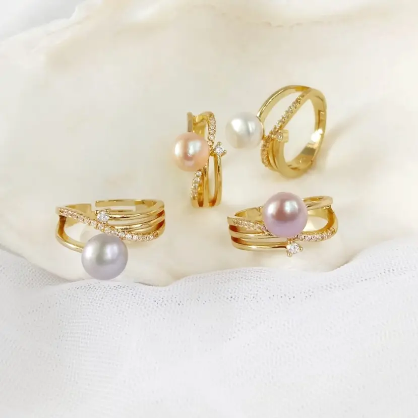 Cincin Mutiara Asli Lombok Cincin Mutiara Air Tawar Asli Lombok