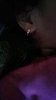 Product Review of Anting knip anak mata 2 harian tanaman from R**a 0