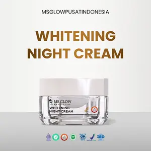 MS GLOW - WHITENING NIGHT CREAM - MENCERAHKAN