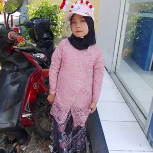 BEST SELLER!!! KEBAYA ANAK PEREMPUAN JANGGAN/KEBAYA ANAK LUCU MURAH/Wisuda anak/kebaya brukat anak Fashion  Seragam