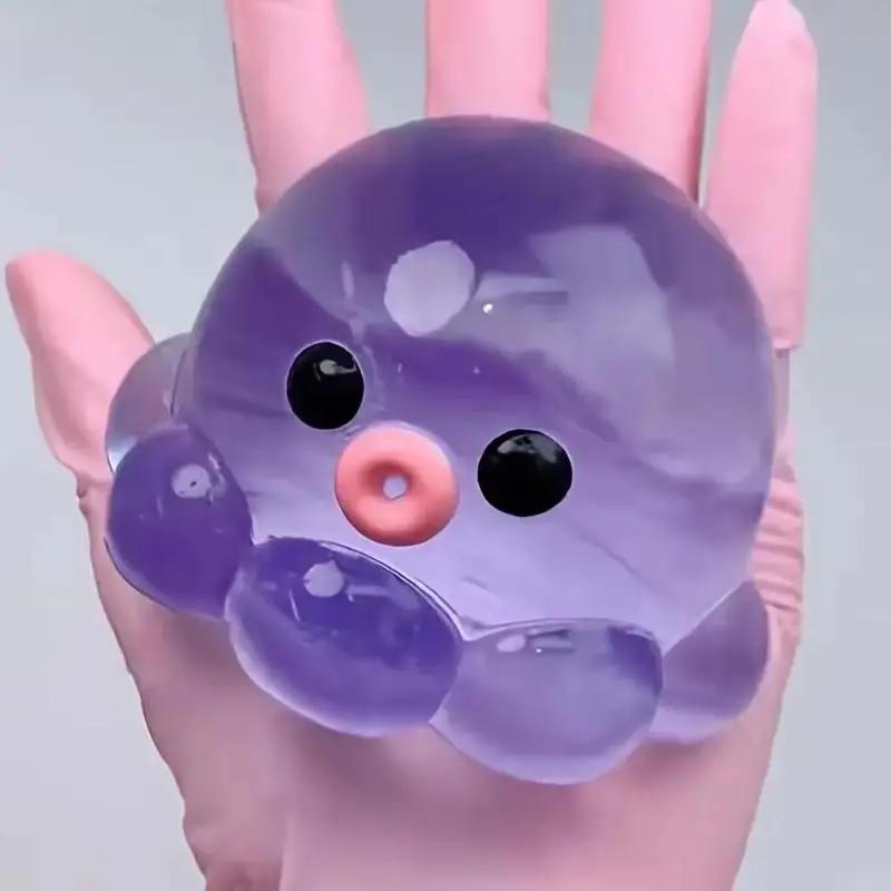 Bạch tuộc Bóp Đồ Chơi Chậm Phục Hồi Thực Phẩm An Toàn Tpr Bong Bóng Cảm Giác Thần Phong Đồ Chơi Cho Người Lớn Căng Thẳng Cứu Trợ Bàn Trang Trí Nội Thất