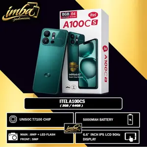 [ LIVE EXTRA ] ITEL A100CS ( 3GB / 64GB ) GARANSI RESMI | UNISOC T7100 CHIP | 8MP MAIN CAMERA | 5000MAH BATTERY | 6.6" INCH IPS LCD 90Hz