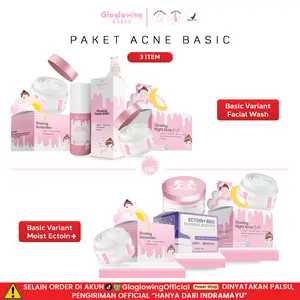 GLOGLOWING Paket Acne Basic "3 item" - Basic Acne Treatment
