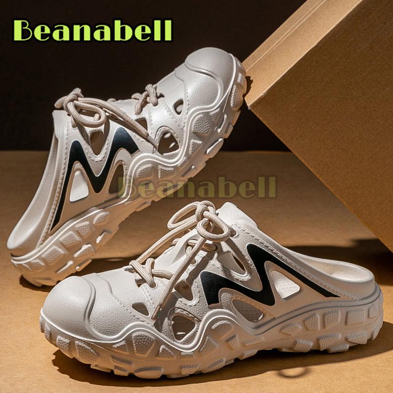 Beanabell 2025 Sandal SLIP ON PRIA Wanita Bahan Karet JELLY EMPUK RINGAN ANTI SLIP SIZE LOKAL Tahan Cuaca Kualitas Premium