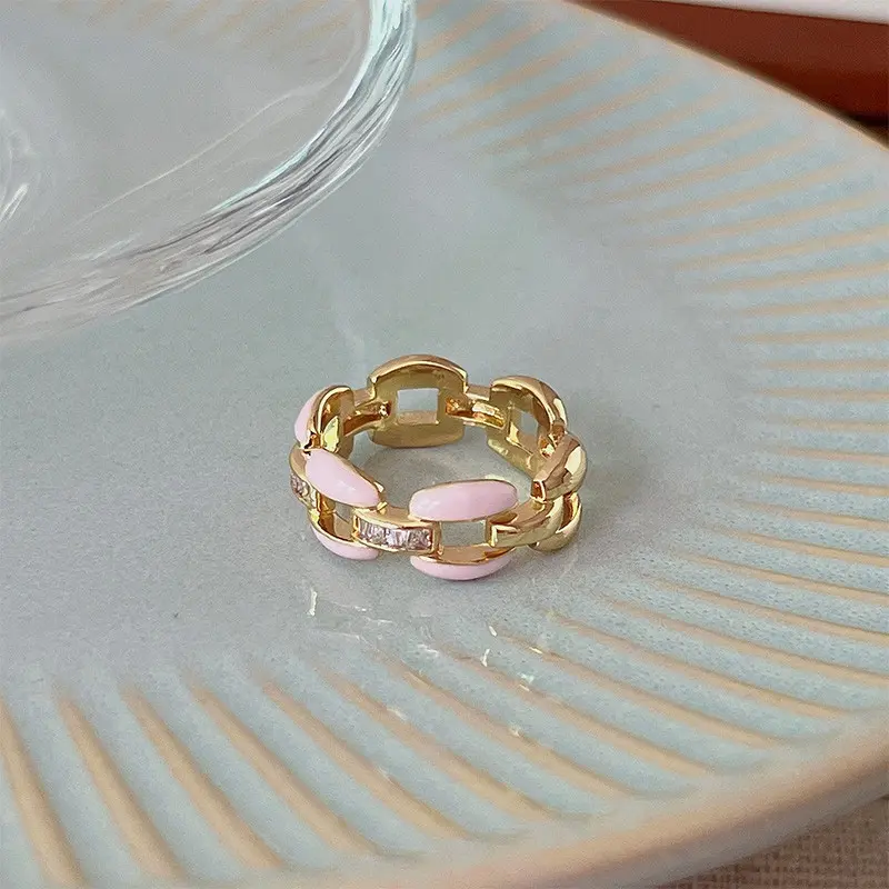 [Yybooklu]COD Personalized Chain Flower Bird Ring Good combination Temperament Versatile Ring Accessories 0