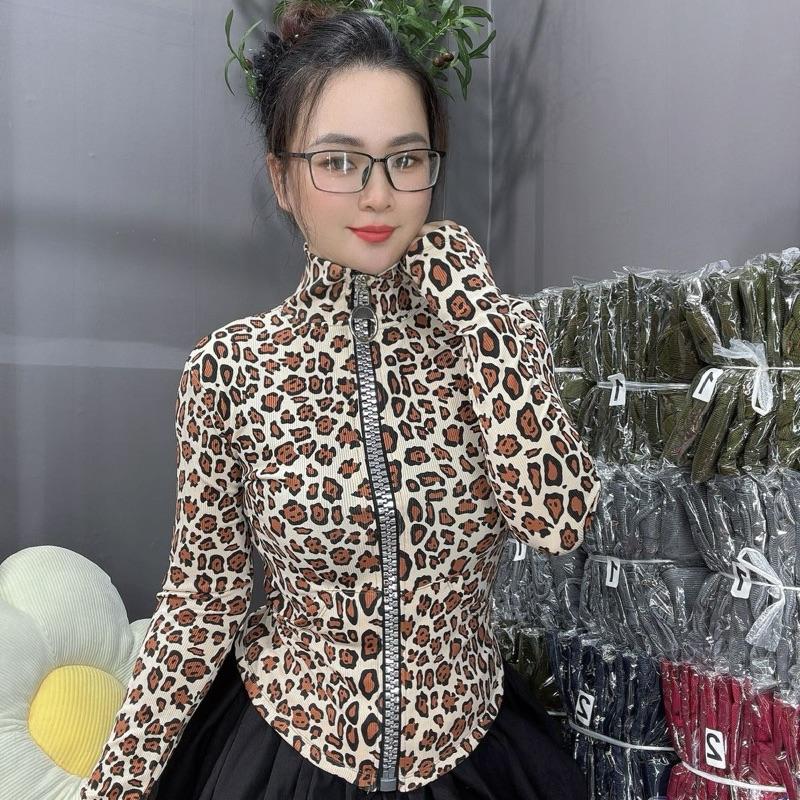 Áo Khoác BEO Khoá To Xịn, Áo Có Túi ,Tay xỏ ngón, Áo Mỏng Ủ Kem Chất Thun Tăm Lạnh