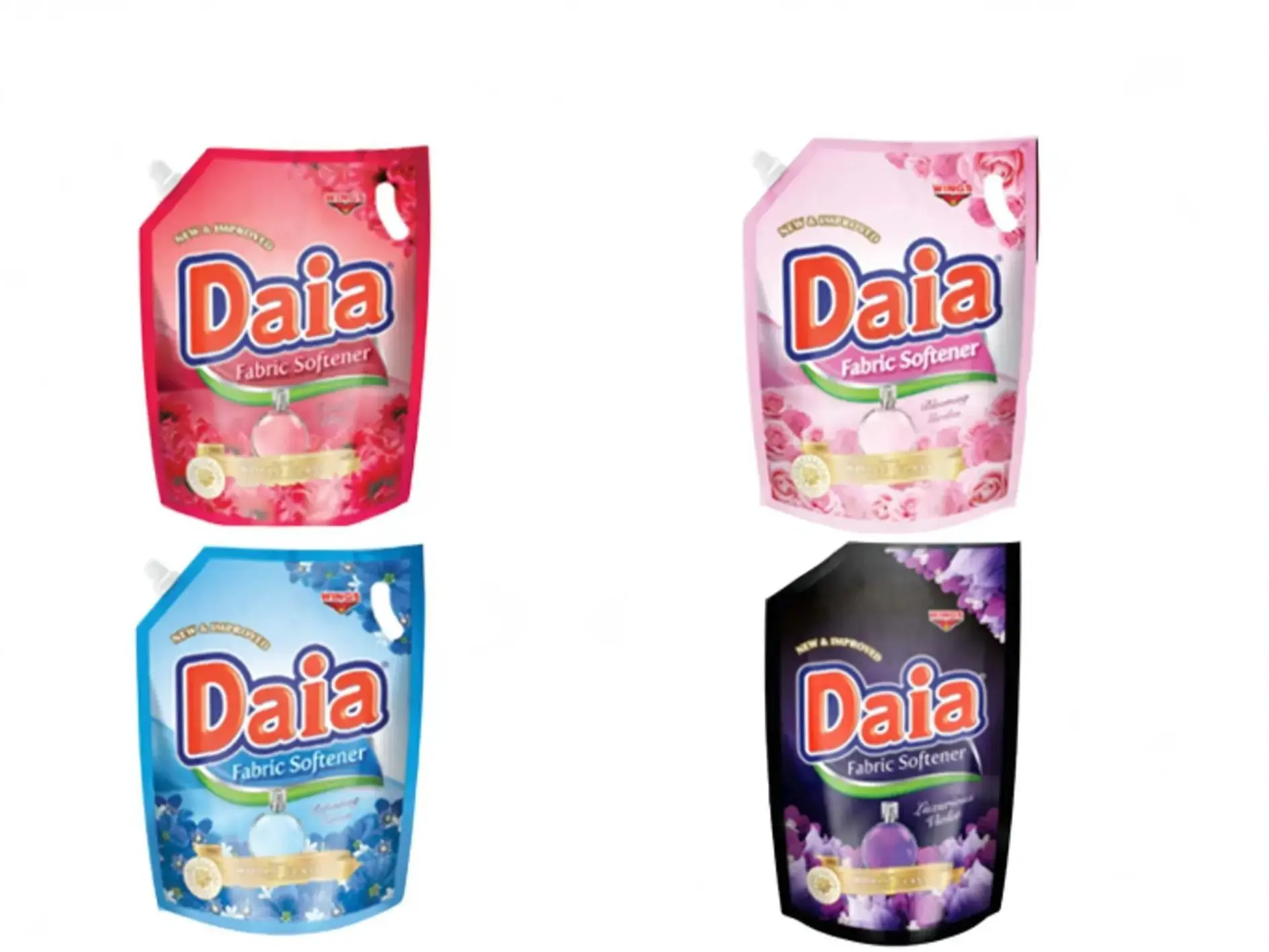 DAIA FABRIC SOFTENER 1.6L BUNDLE DEAL X 2 PACKS