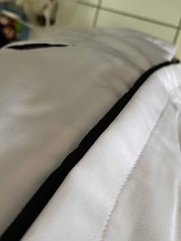 Product Review of Seragam Wanita ASN Polos Hitam Putih Panjang Murah Seragam Panjang Blazer Celana Katun from R**u 2