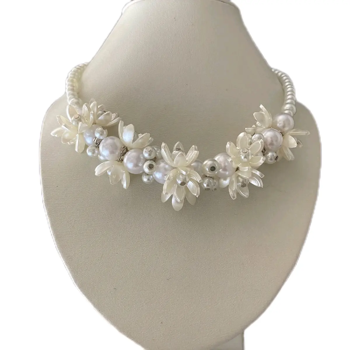 kalung hijab kalung fashion tulip mutiara