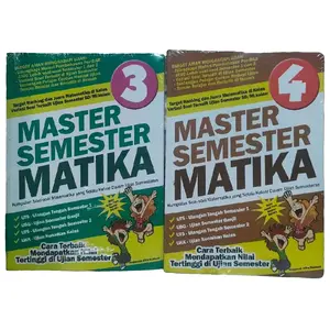 Buku Masyer Matimatika untuk kelas 3 dan 4 SD/Mi