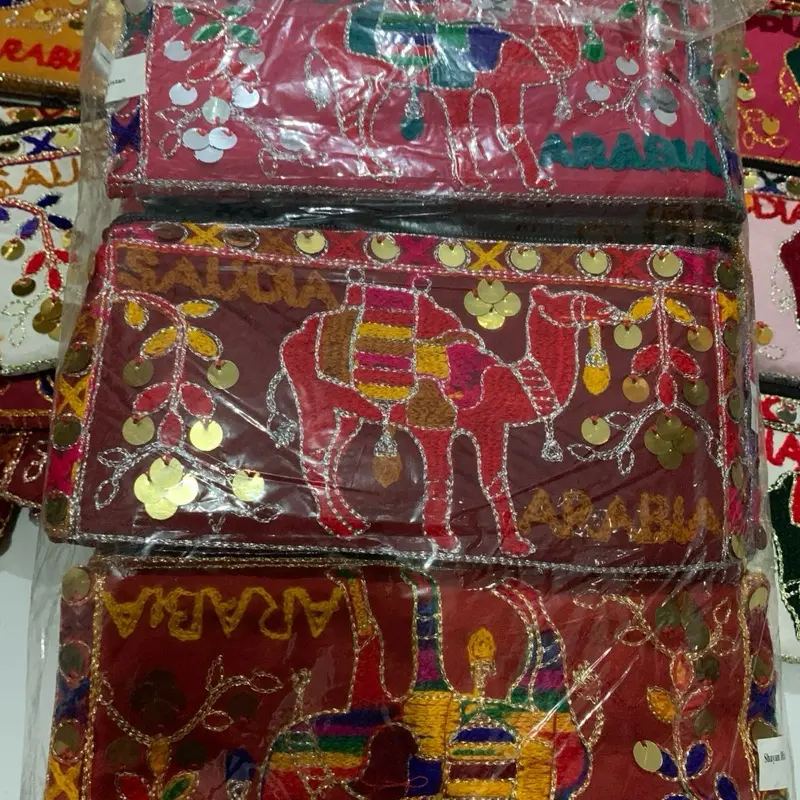 ￼dompet untah arab saudi oleh okeh haji ukuran 22x11cm 1 pc / 1 biji Wanita Kartu Perempuan 3