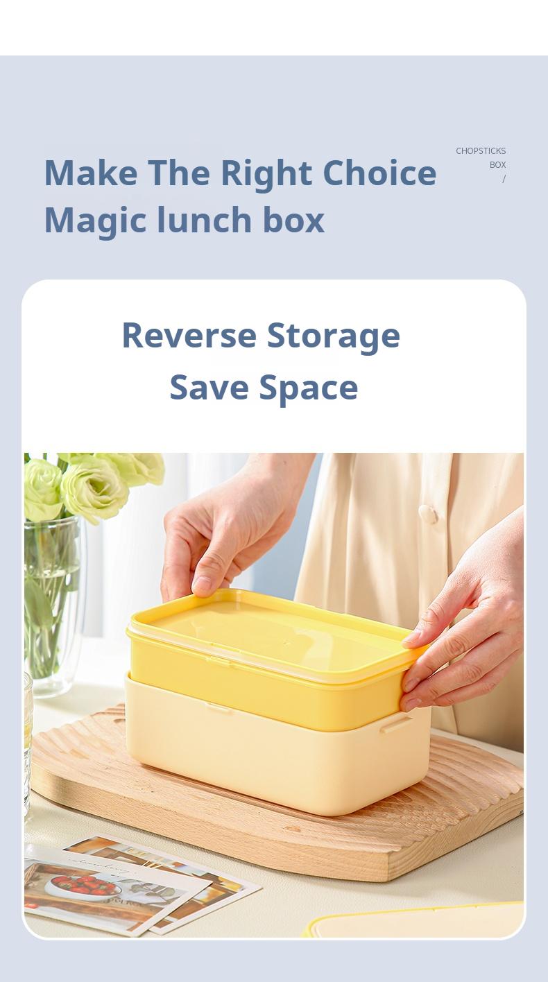 Product Introduction of METKA Picnic Lunch Box Double Layer Food Storage Container Handle Camping Hiking Outdoor Portable Bento Box Travel Work School 17