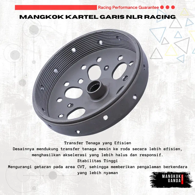 Mangkok Ganda Kartel Garis Semua Motor Matic 1