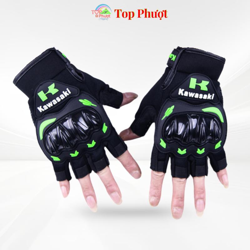  Găng tay chống nắng bảo hộ cao cấp Kawa hở ngón có gù Bao Tay Nam Nữ Đa Năng Lái Xe Máy Xe Đạp Moto Du Lịch Phượt 
