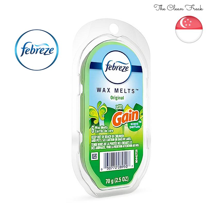 Febreze Wax Melts Air Freshener Candle Wax, Gain Original Scent, 6 cubes / pack (70g) 1