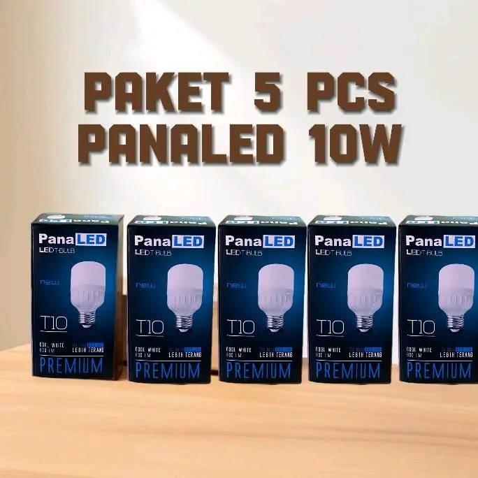 Paket 5 pcs Lampu panaled 5W 10W 15W 20W 30W 40W 50W cahaya putih 1