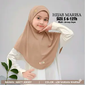 HIJAB MARISA SIZE S 6-12Th Bahan Matt Jersey Joya