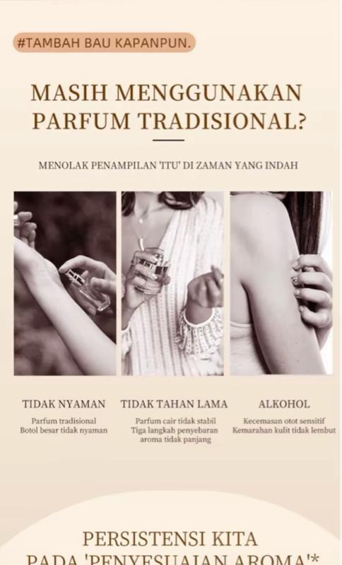 [BEST SELLER] YZS Parfum Padat Mini– Balm Wangi Eksklusif Segar Mewah & Elegan, Super Tahan Lama Awet 12 Jam,Praktis Dibawa, Simple & Mudah Dipakai, No Alkohol & Cocok untuk Seharian Elegant Pria Wanita Hour