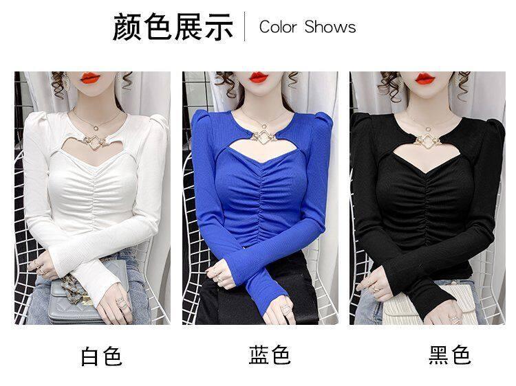 Product Introduction of Áo Cánh Cho Nữ, Phong Cách Quốc Tế, Dáng Ôm, Áo Lót, Thích Hợp Cho Mùa Xuân Và Mùa Thu, Tay Áo Dài, Thiết Kế Sang Trọng, Hở Lưng, Phong Cách Độc Đáo, Thiết Kế Đẹp, Hàng Mới Về Năm 2024 7
