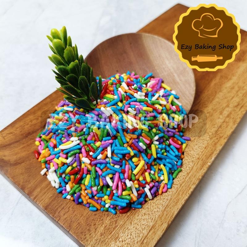 Coklat Meses Warna Warni 250gr- Meses Enak untuk topping 0