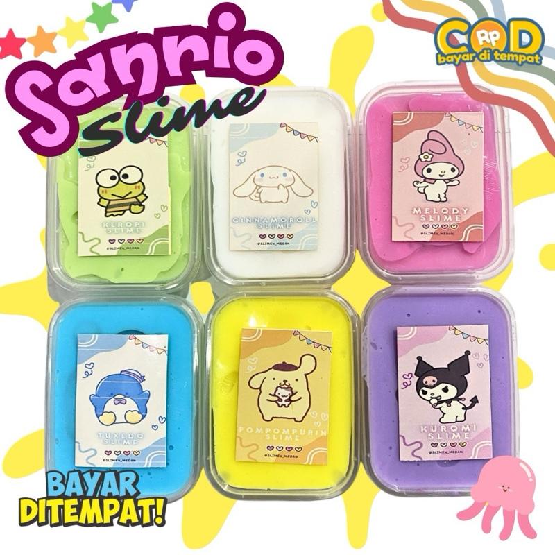 [COD] SANRIO SERIES SLIME BY SLIMEX_MEDAN || SLIME MAINAN ANAK || SLIME ...