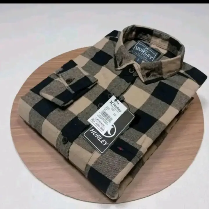 Kemeja Fanel Pria - Model Terbaru dari Distro 7