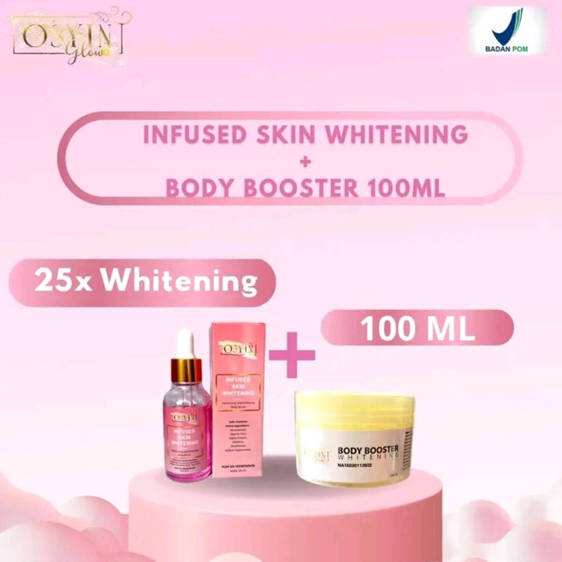 OSYIN GLOW INFUSED SKIN WHITENING | Body Booster Whitening | Paket Body Booster+Infused Whitening 0