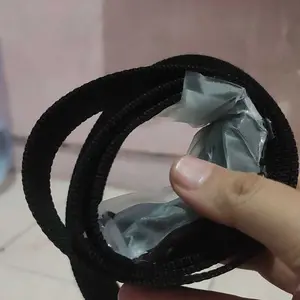 Ikat Pinggang Pria Dan Wanita Nylon Kepala Besi Stainles Oval Polos Gesper Elegan