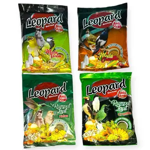 Leopard pakan burung murai batu, kacer, ciblek glatik dll