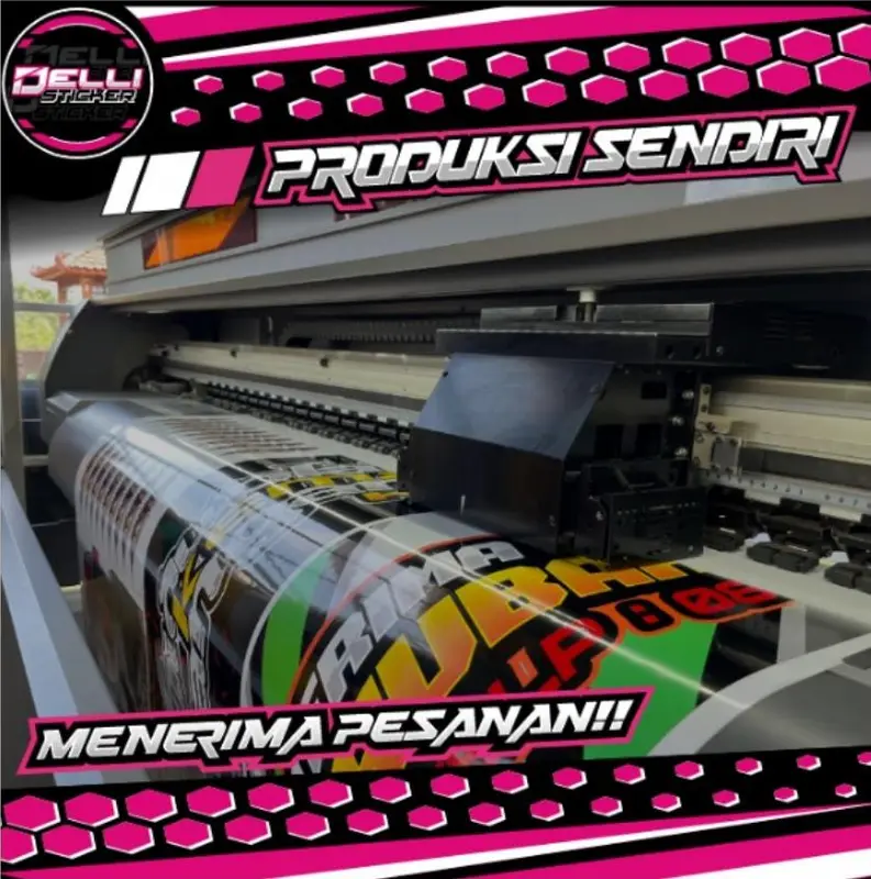 Stiker One Way + Kaca Samping Truck Canter Desain Jaring - Jaring No Fear + BIsa Custom Desain Bebas Car 3