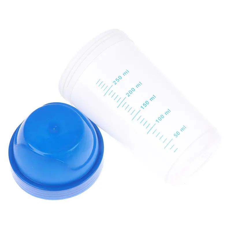 300ml chai shaker sáng tạo bột protein milkshake chai lắc pha trộn cốc
