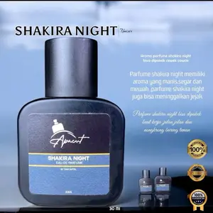 Apacut Parfume Shakira Night Unisex 30ml Aroma Manis Segar dan Mewah Parfume Pria dan Wanita