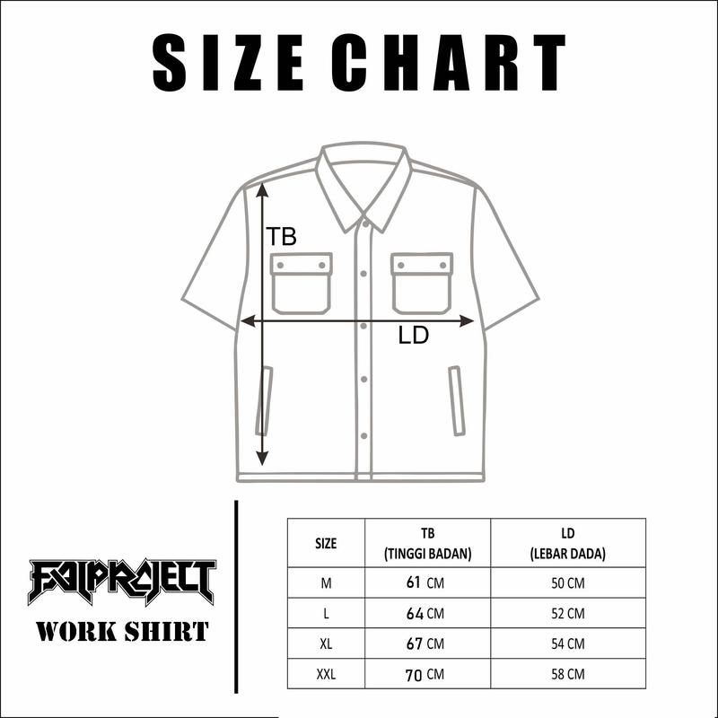 Product Introduction of FALPROJECT CASUAL AVG 032 work shirt pria kemeja kerja dengan 6 pocket 0
