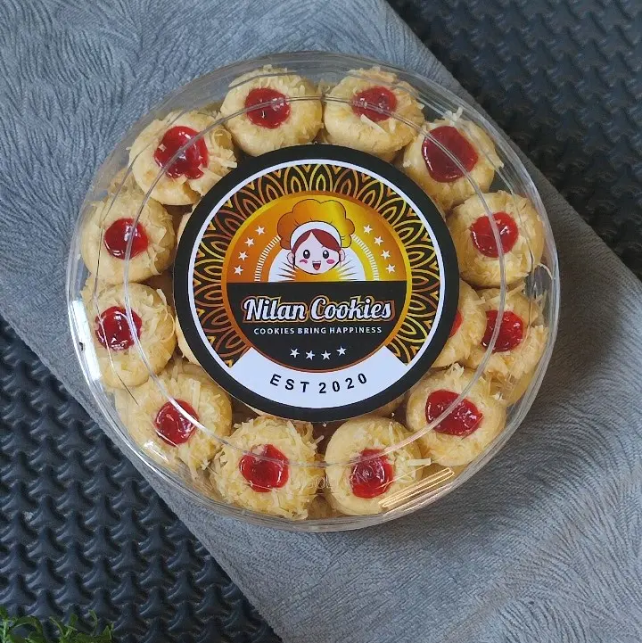 THUMBPRINT COOKIES - NILAN COOKIES Manis Food Camilan Lebaran Snacks Makanan Cemilan Kering