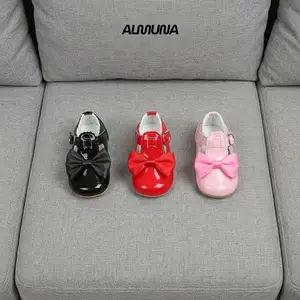 almuna Sepatu Bayi Balet Loafers PreWalker 0 - 14 Bulan Sepatu Bayi Perempuan Pita Anita