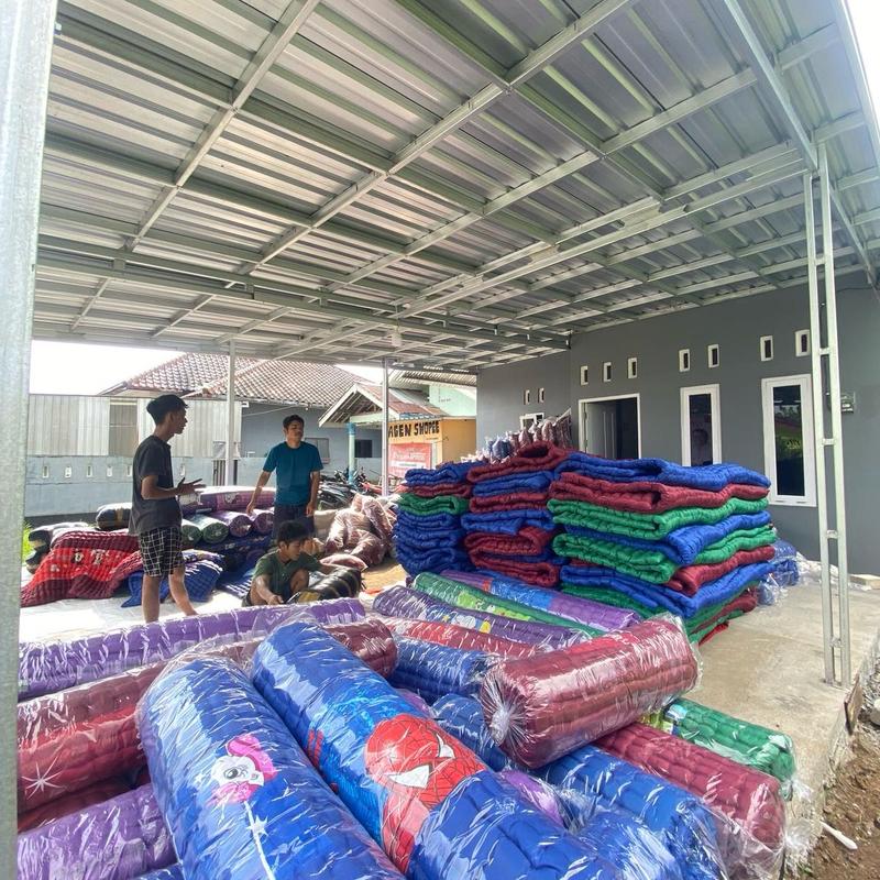 Kasur Palembang Asli Ukuran 140x180cm\Kasur Lantai Tebal Kapuk Furniture 4