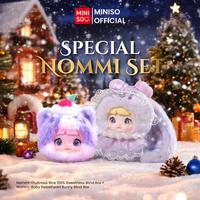 Gambar [CHRISTMAS GIFT] Bundle NOMMI V8 Baby Sweetheart Bunny Blind Box NOMMI V9 Glutinous Rice gantungan hadiah anak tas dari Miniso Toy ID Kab. Karawang 1 Tokopedia