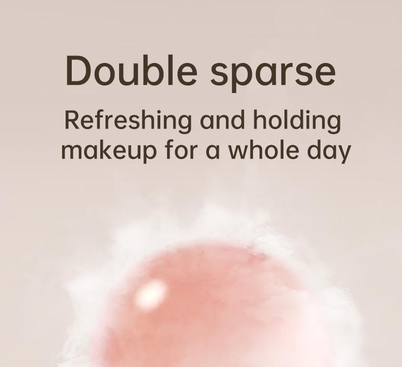 Product Introduction of MEIKING Lightweight Matte Loose Powder Setting powder 7g Oil control Waterproof 1